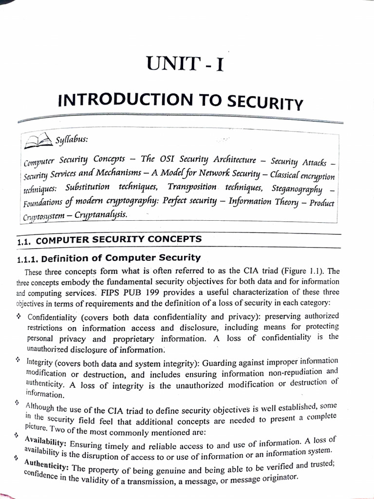 CCS Unit 1 | PDF