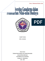Makalah 3 - Peran Universitas Gunadarma Dalam Pelestarian Nilai-Nilai Budaya