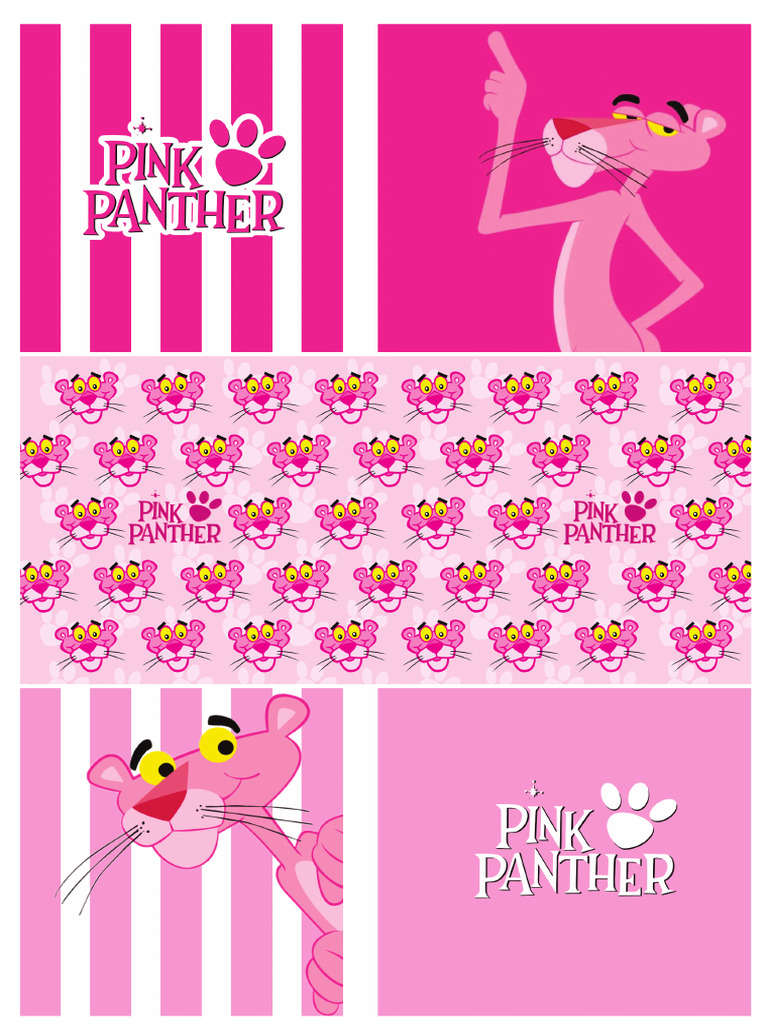 La Pantera Rosa Plantillas | PDF
