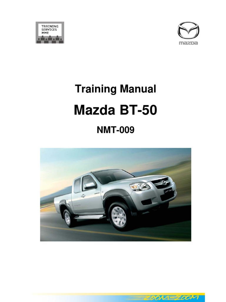 Manual BT-50 en | PDF | Internal Combustion Engine | Piston