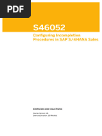 Configuring SAP SD Incompletion Log | PDF | Information | Button ...