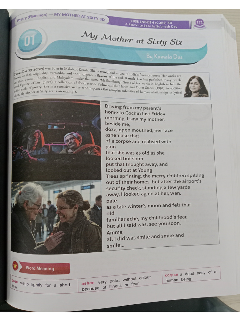 My Mother at Sixty-Six Notes | PDF