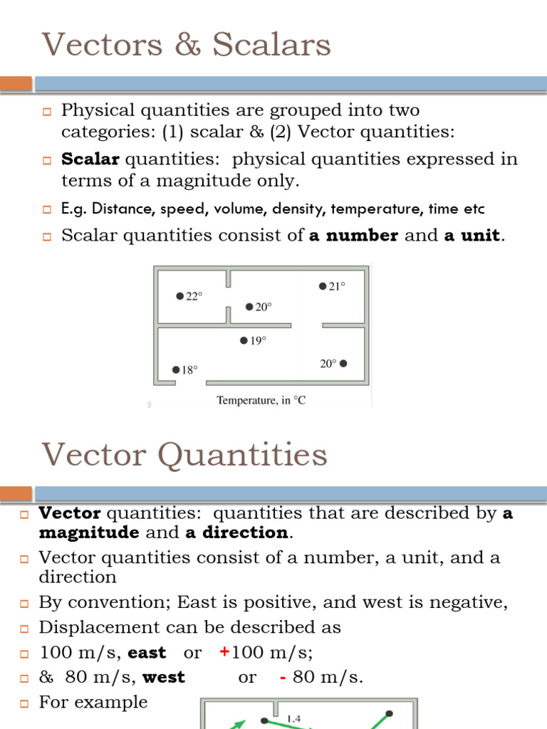 Understanding Vectors and Scalars | PDF | Euclidean Vector | Geometry