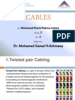 Cables: Dr. Mohamed Gamal H.Ashmawy