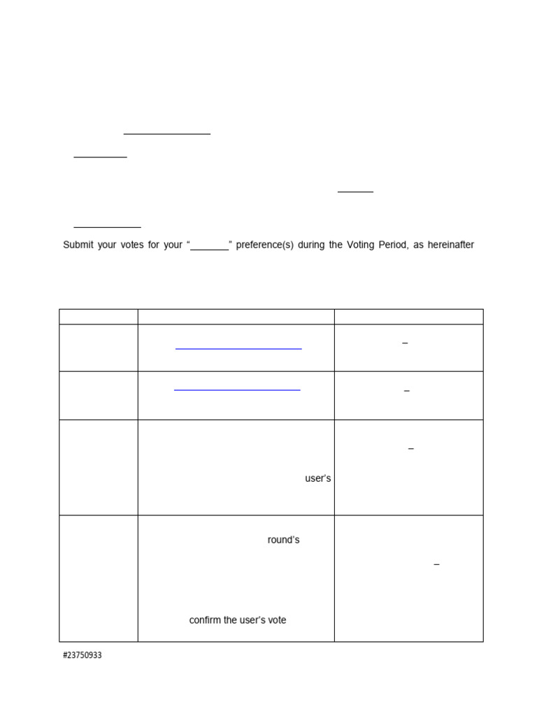 VMA Voting Rules | PDF | Legal Liability