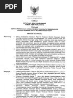 Download KepmenKeu_Kep-10_KM-10_2012 Daftar an Asuransi Untuk Surety Ship Konstruksi by arywid SN89727480 doc pdf