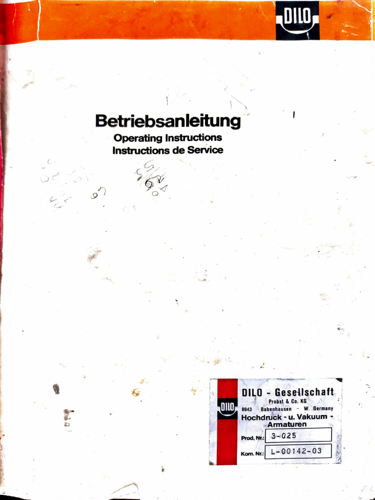 DILO Moisture Measuring Apparatus 3-025 | PDF | Humidity | Gases