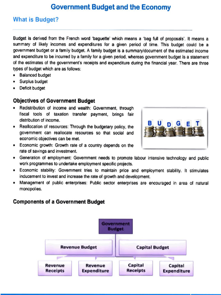 Understanding Government Budgets Explained | PDF | Taxes | Government ...