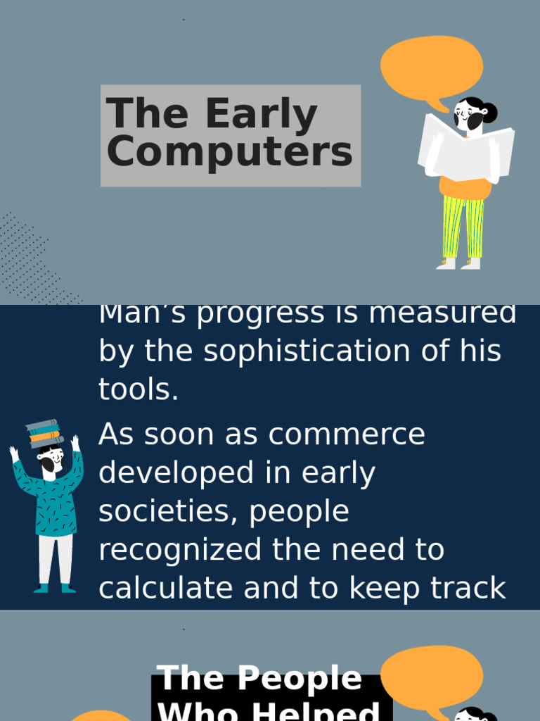 History of Early Computers and Innovators | PDF