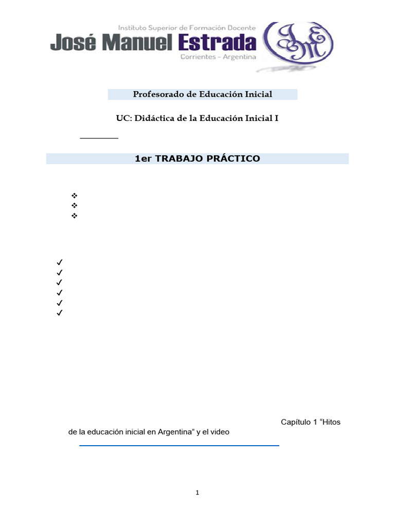 Educación Inicial: Jardín Maternal en Argentina | PDF | Educación de la ...