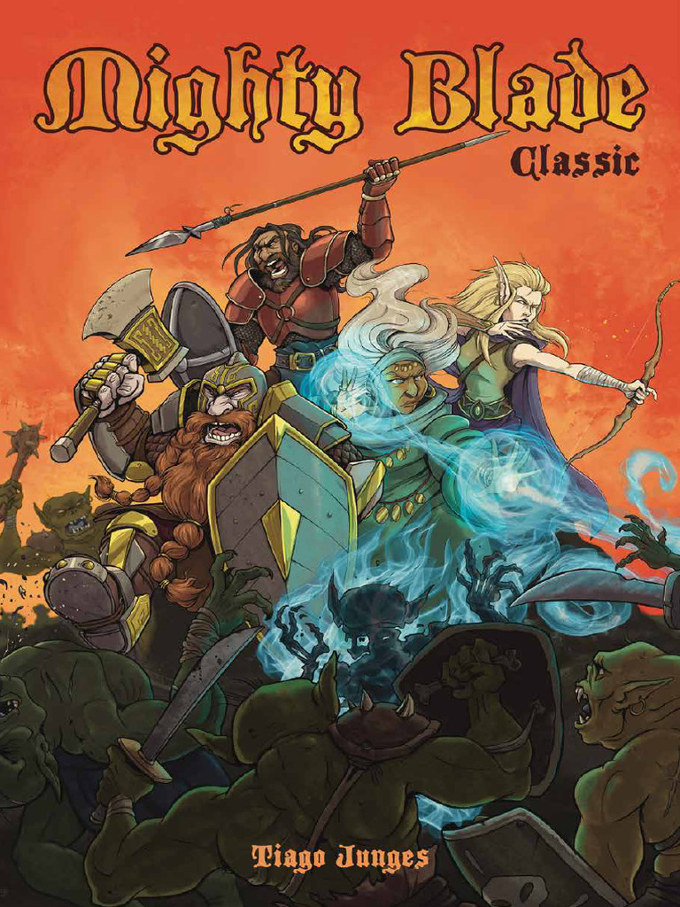 Regras do RPG Mighty Blade Explicadas | PDF | Jogos de RPG