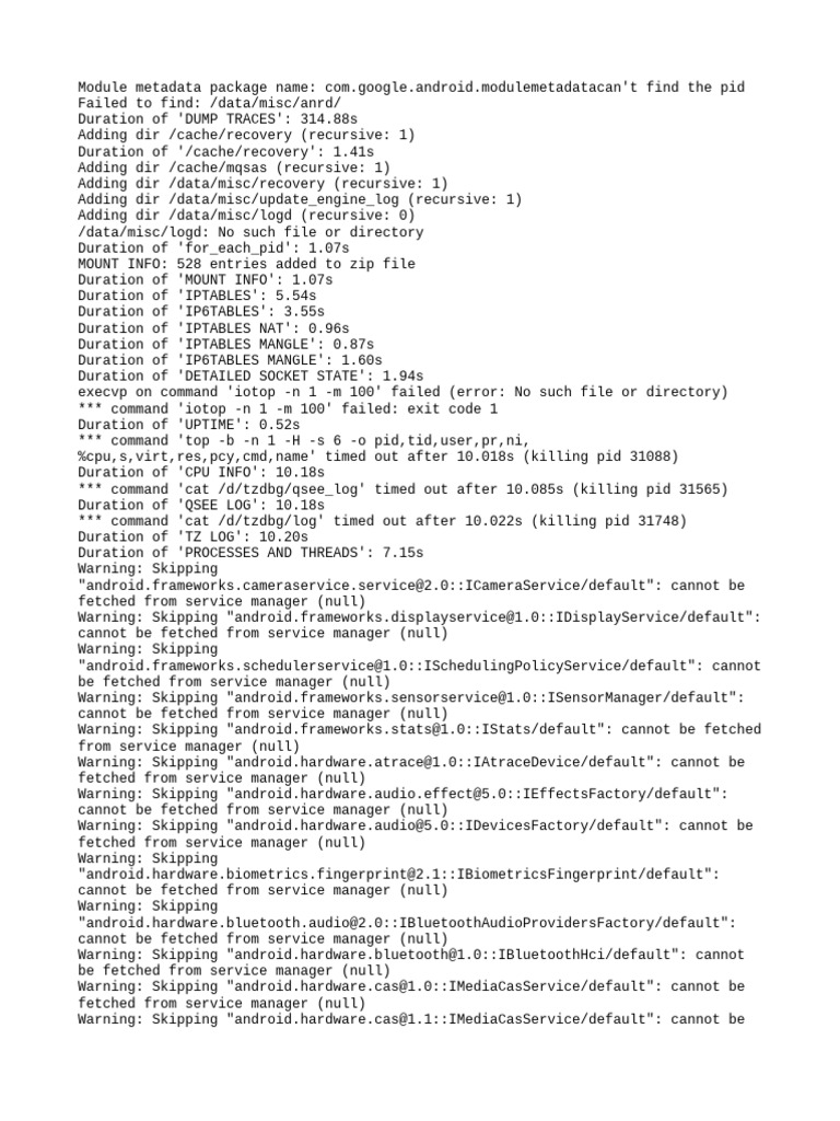 Bugreport Lavender - Ru QKQ1.190910.002 2025 07 29 10 19 09 Dumpstate ...