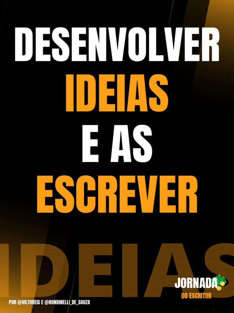 Como Desenvolver Ideias para Escrita | PDF | Livros | Escrita