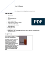 Uji Kandungan Bahan Makanan