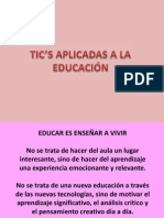 Tic's en la educación