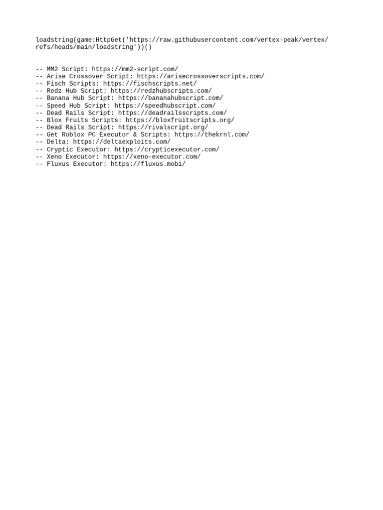 Roblox MM2 and Executor Scripts Guide | PDF
