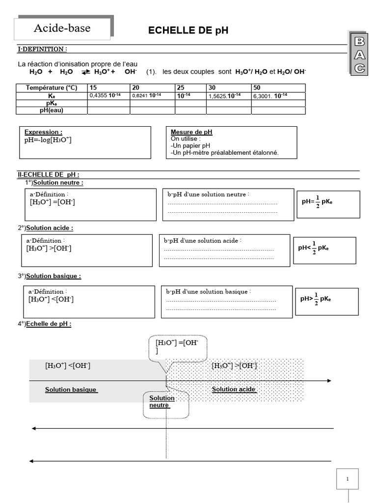 Échelle de pH et solutions aqueuses | PDF | Ph | Acide