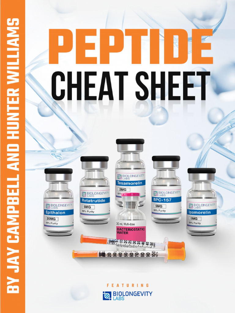 Jay Campbell's 2025 Peptide Guide | PDF | Dose (Biochemistry) | Chemistry