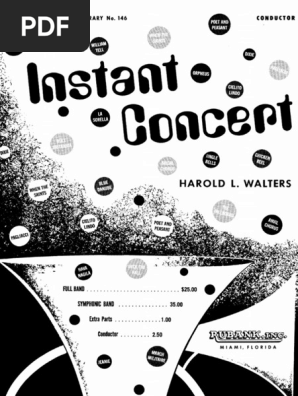 Instant Concert | PDF