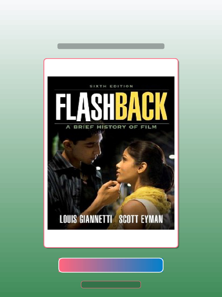 Flashback a Brief Film History 6th Edition Louis Giannetti eBook and ...