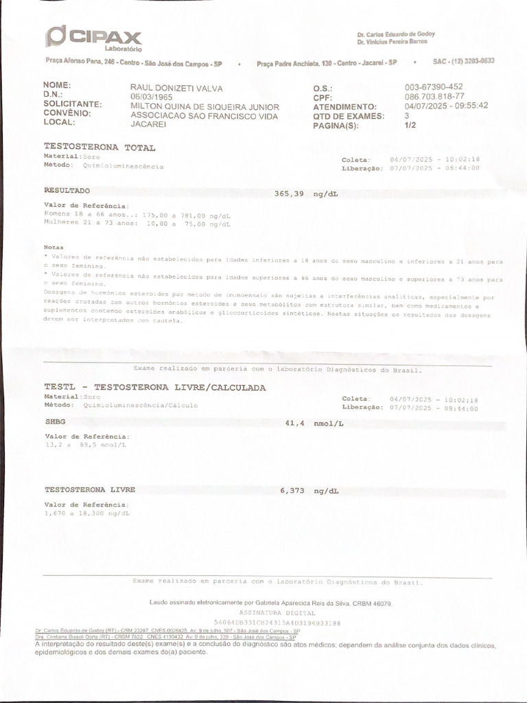 Resultado Cipax | PDF