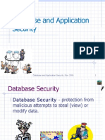 Database and Application Security, Nov 2006 1