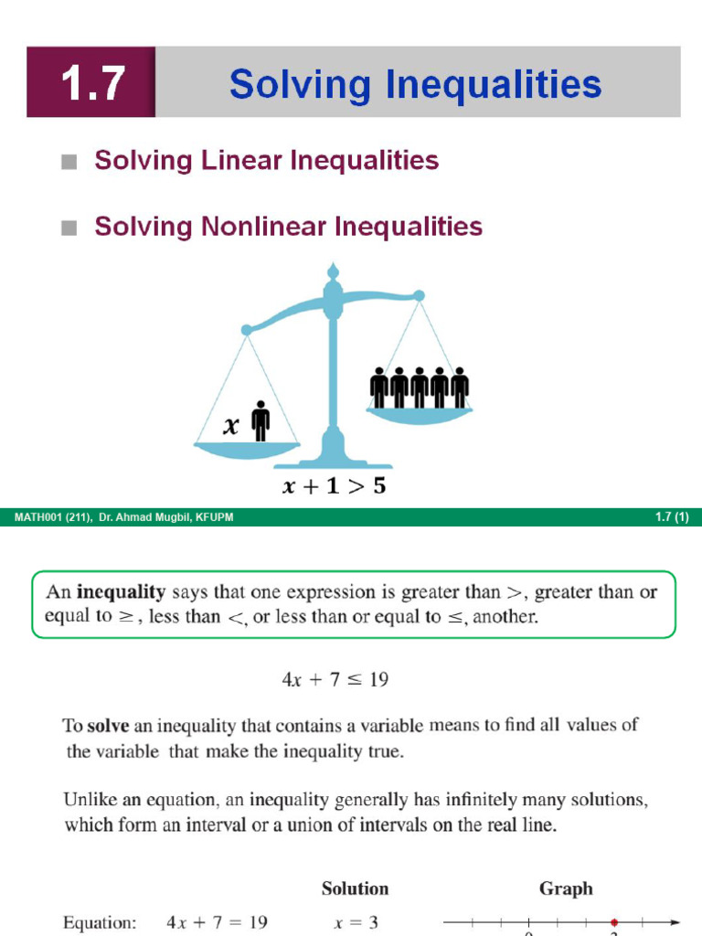 MATH001 Course Overview and Exercises | PDF