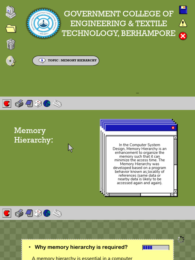 Understanding Memory Hierarchy in Computing | PDF | Random Access ...