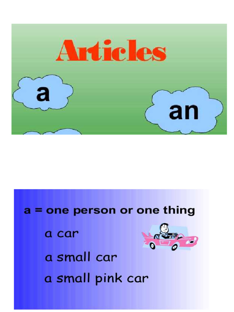 Use An - A 2 | PDF