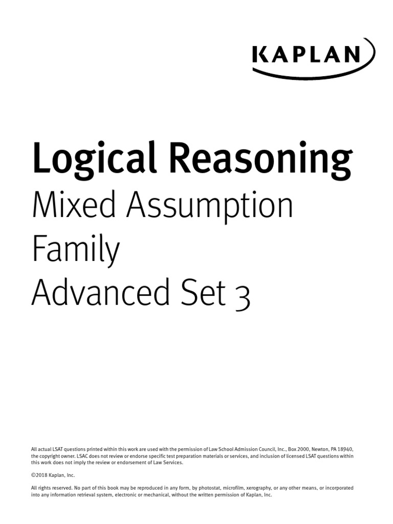 LSAT Logical Reasoning: Assumptions Analysis | PDF | Car | Opinion Poll
