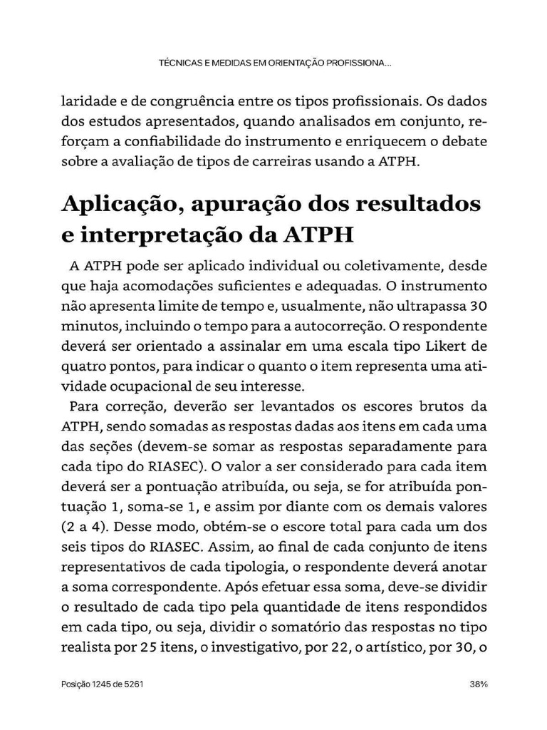 Correção ATPH | PDF