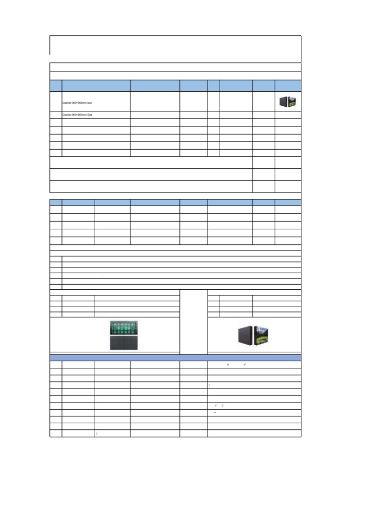 P3 2X2 Outdoor Fixed Installtion Proforma Invoice | PDF | Personal ...