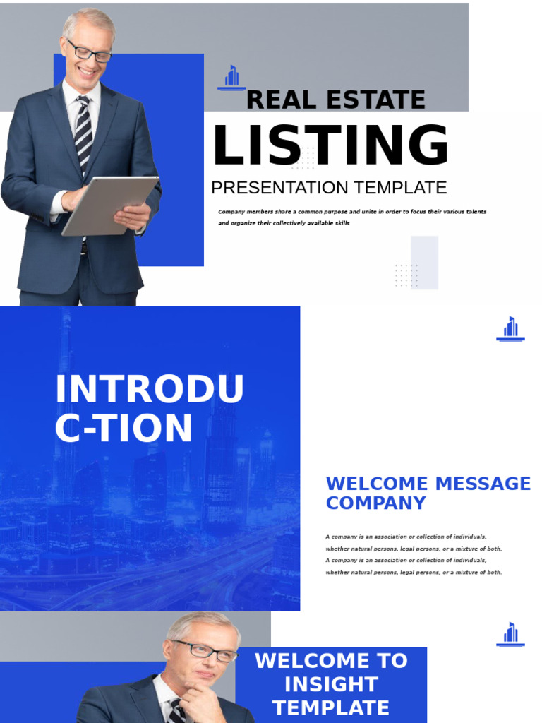 Real Estate Listing Presentation Template | PDF