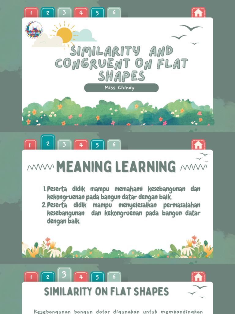 Similarity and Congruent On Flat Shapes | PDF