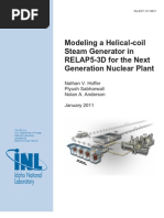 Modeling of Helical Coil Steam Generator