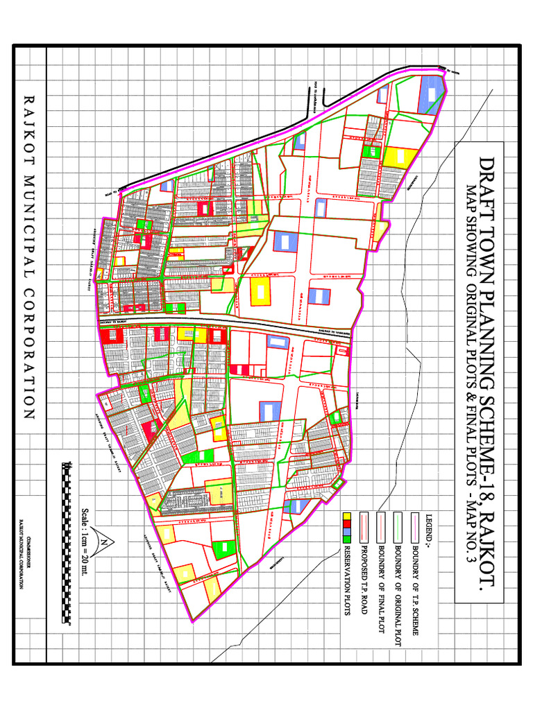 Rajkot TP Scheme and Ward Maps | PDF