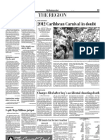 2012 Caribbean Carnival in doubt (The Washington Post)