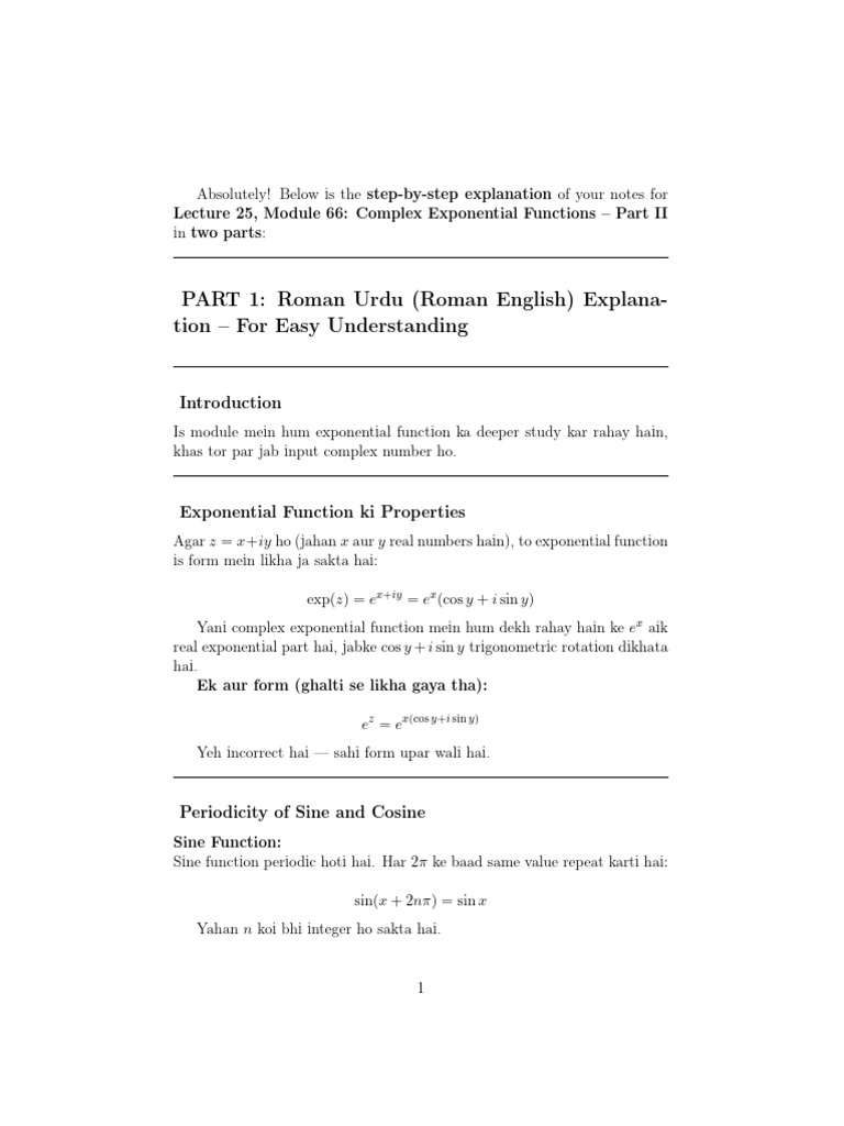 MTH632 66-80 Fatima - Mushtaq | PDF | Logarithm | Function (Mathematics)