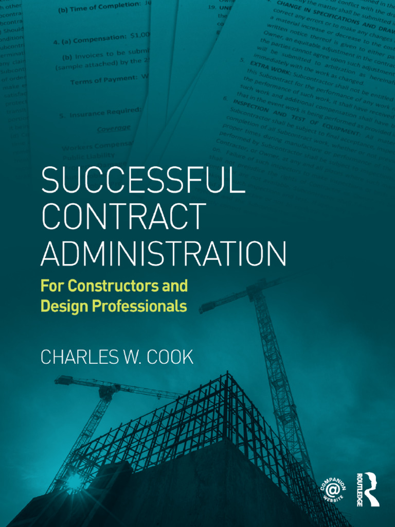 Effective Contract Administration Guide | PDF | Learning