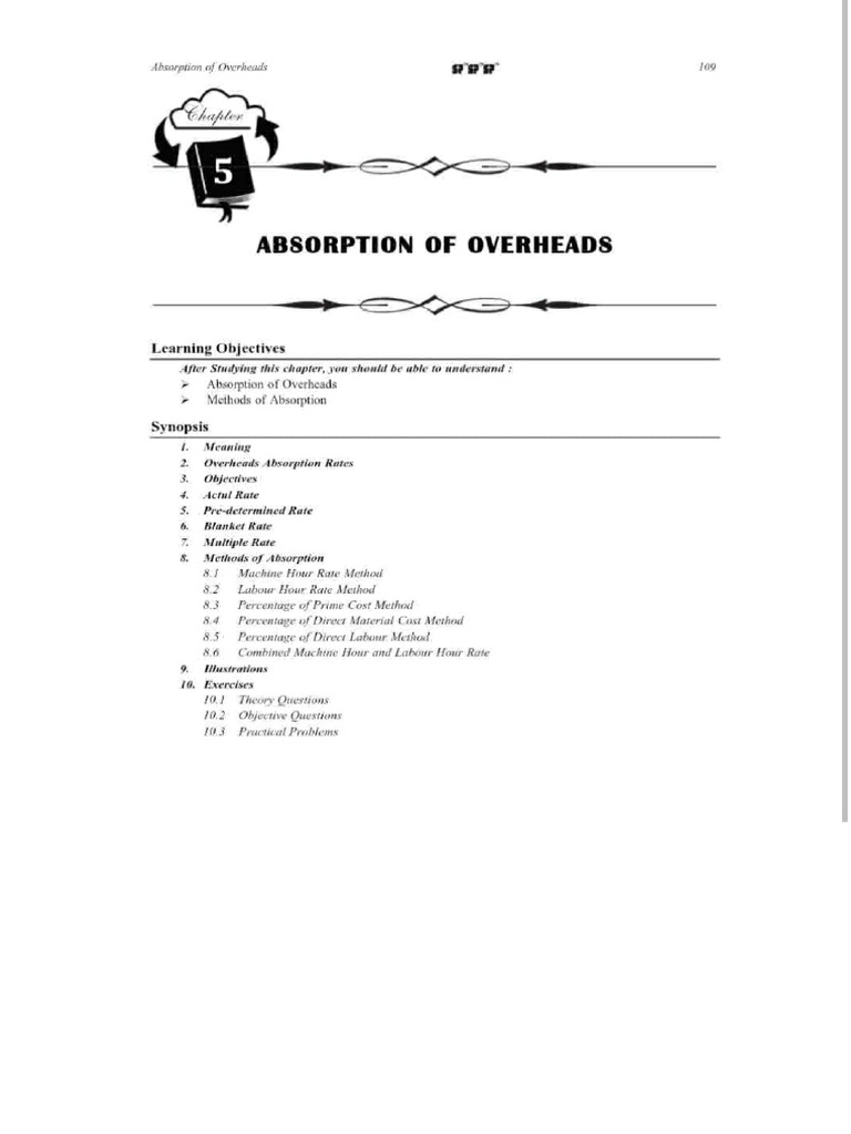 Machine Hour Rate for Overhead Absorption | PDF | Expense | Depreciation