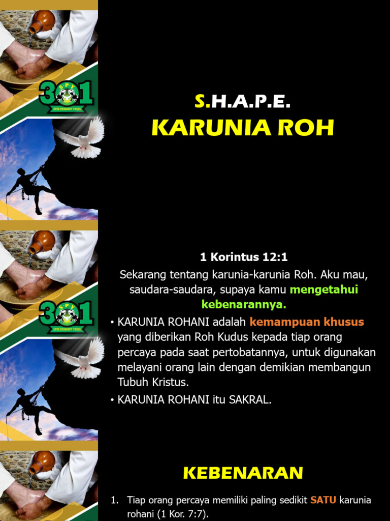 Memahami Karunia Rohani dalam Gereja | PDF