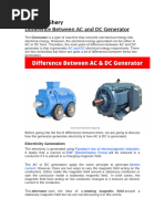 DC Generator Formulas and Equations | PDF | Electric Generator ...