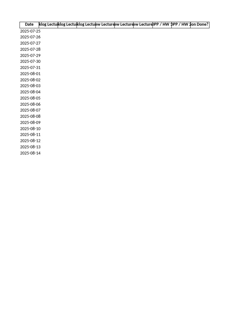 IIT Bombay Academic Schedule 2025 | PDF