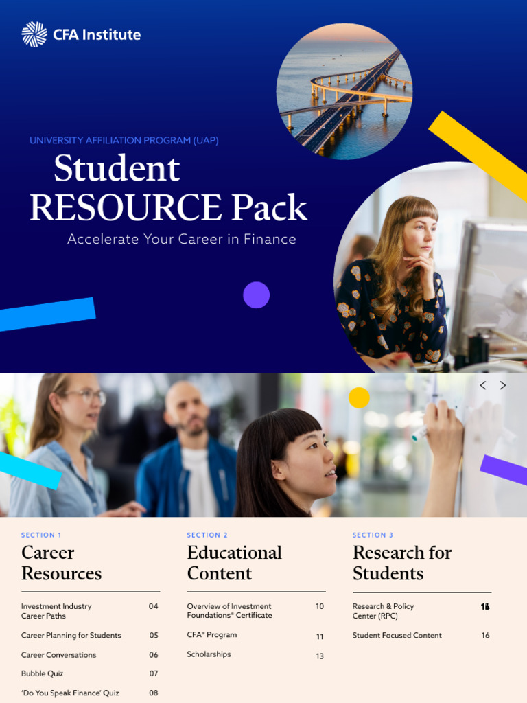 CFA Student Resources Pack | PDF | Learning