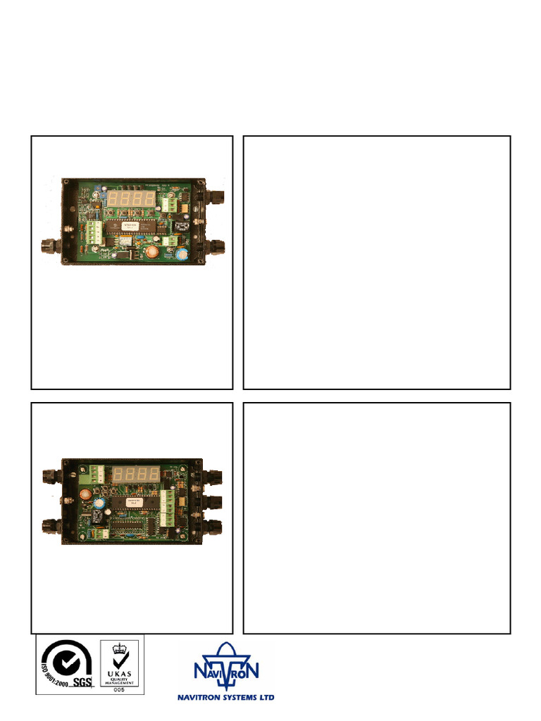 Navitron Heading Data Interfaces Overview | PDF | Length | Information ...