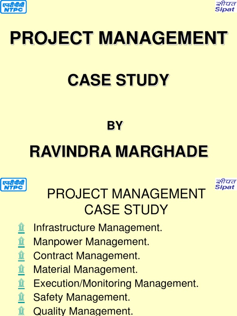 case study of project management in construction
