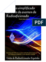 Temario Simplificado Del Libro de Examen de Radio Aficionado