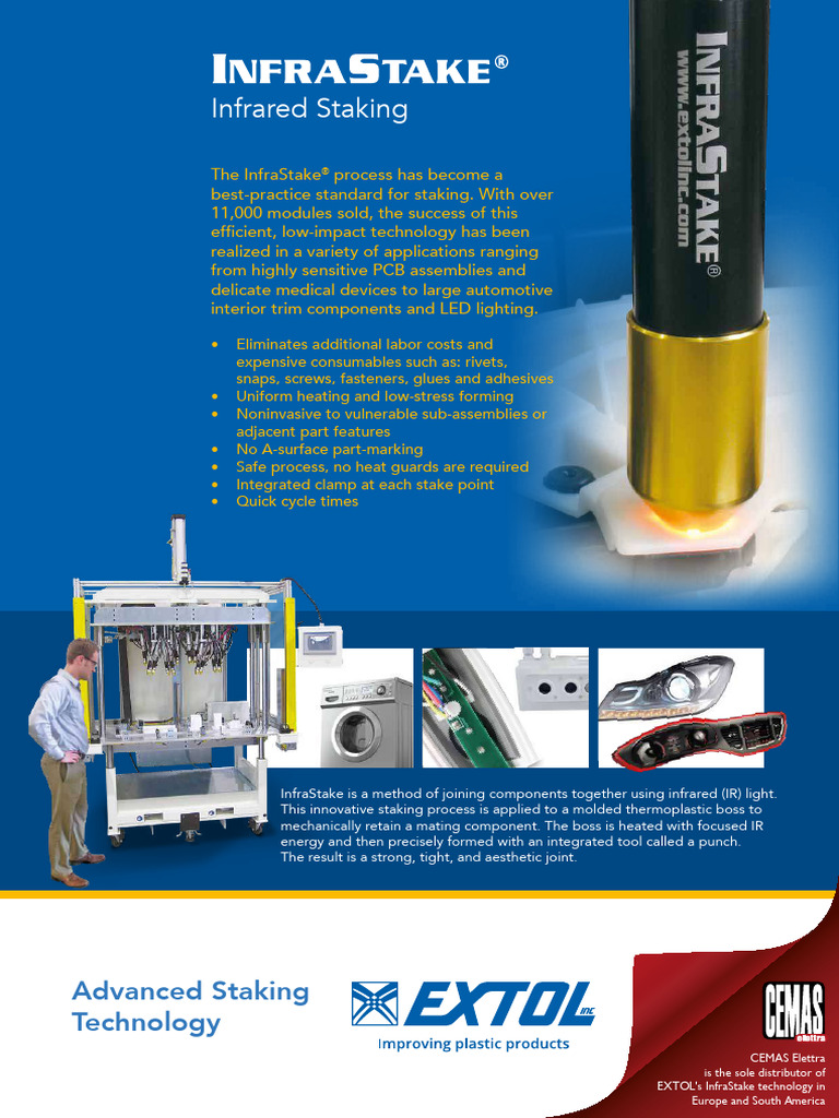 InfraStake Technology by CEMAS Elettra | PDF | Infrared | Screw