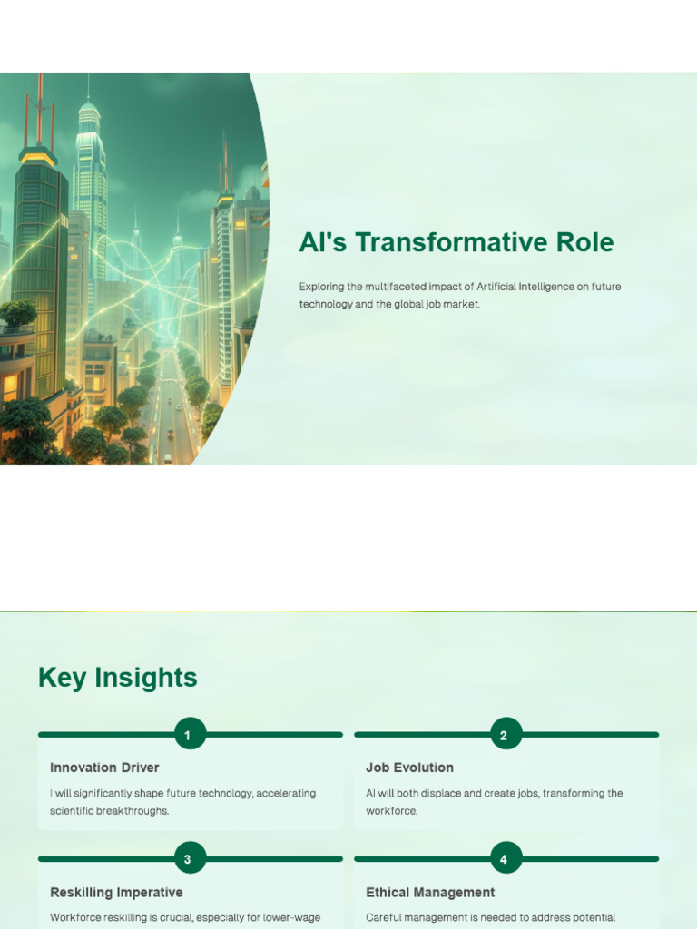 AIs Transformative Role | PDF | Artificial Intelligence | Intelligence ...