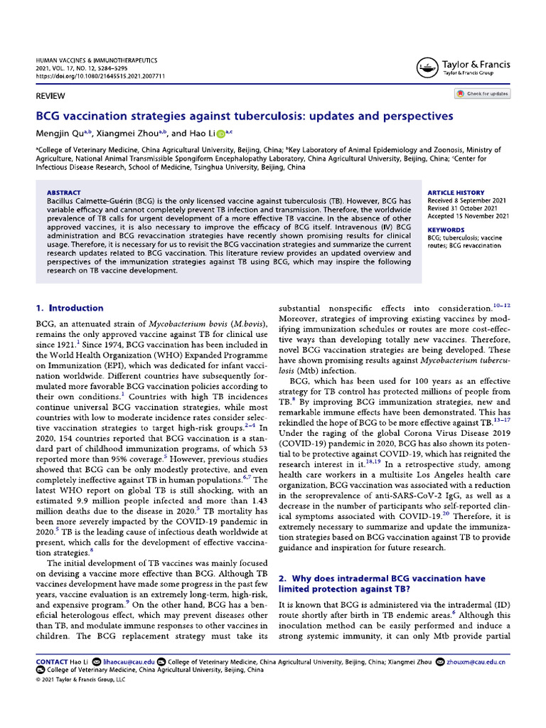 BCG | PDF